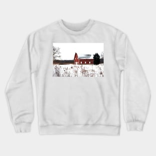 Ye Olde Winter Barn Crewneck Sweatshirt